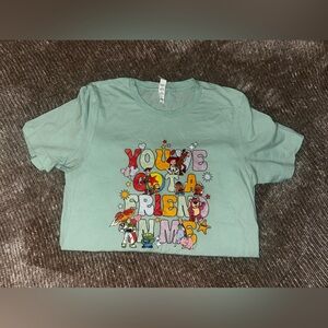 Kids Graphic Tee - Mint Green